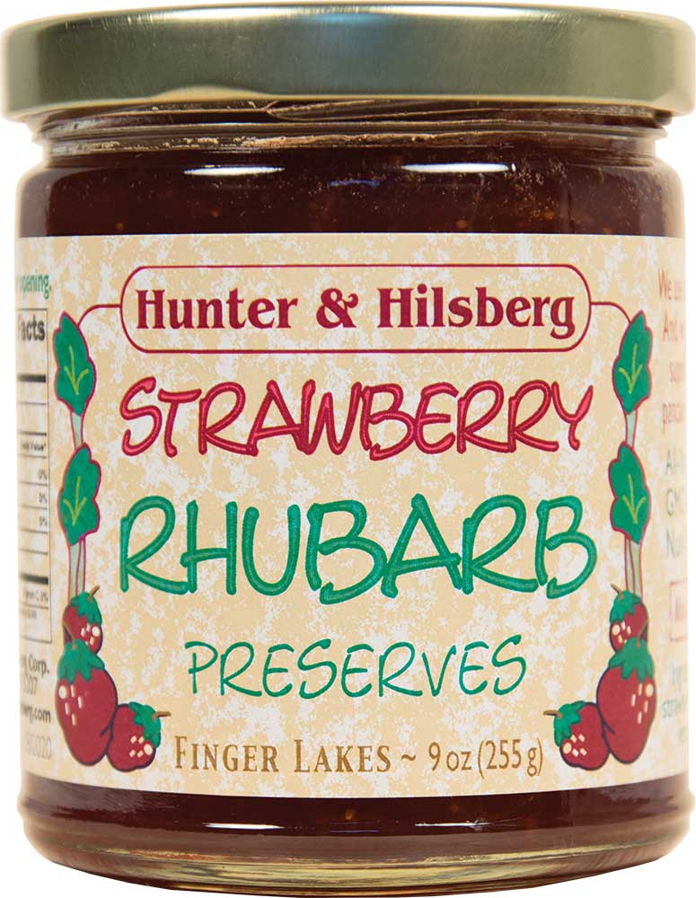 4-Pack: Strawberry RHUBARB Preserves