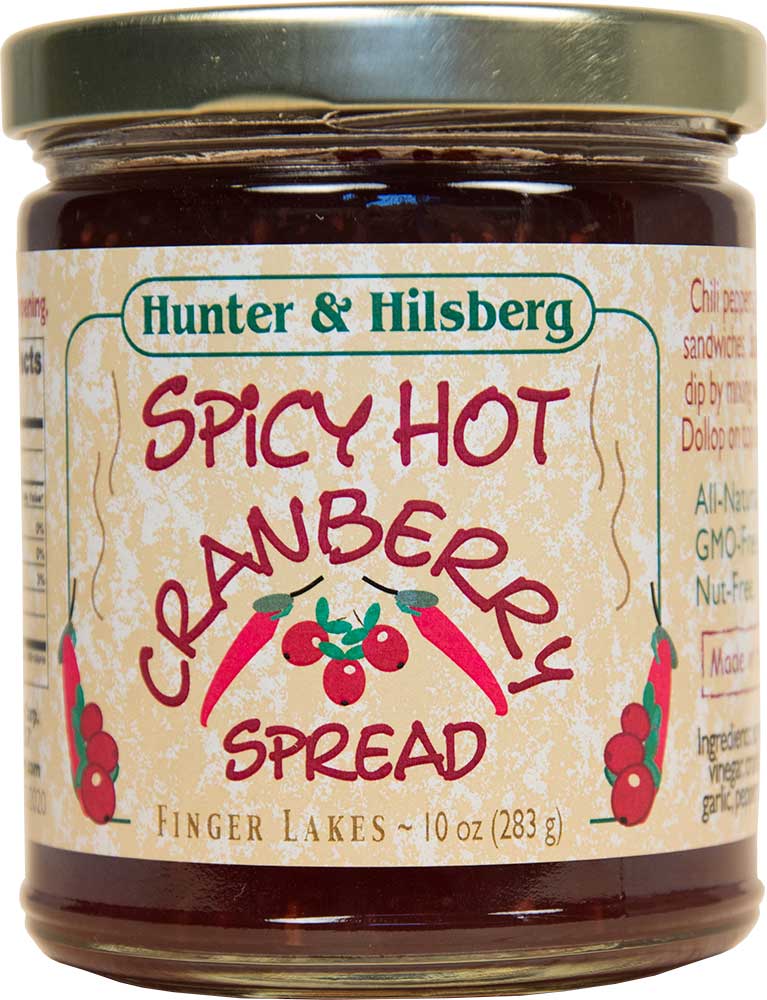 4-Pack: Spicy Hot Cranberry Spread
